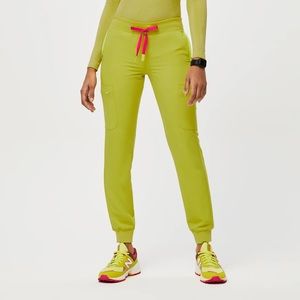 NWT FIGS Limeade Muoy Jogger Scrub Pants (XL Tall)